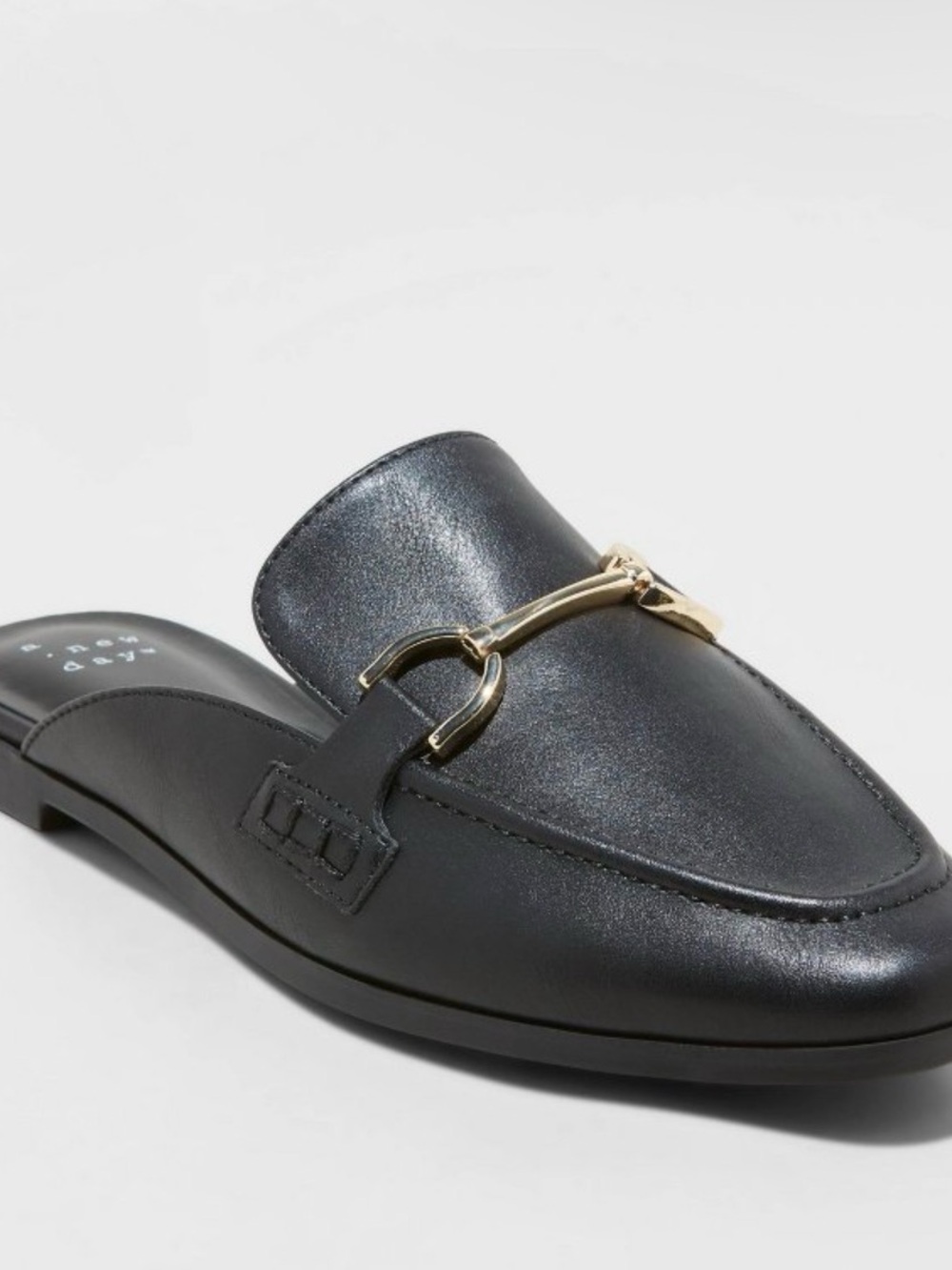 A New Day Sandy Mule Flats With Memory Foam Insole
